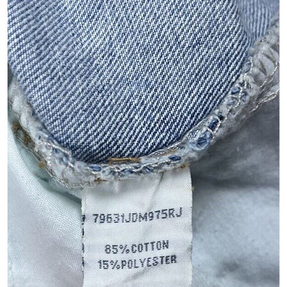 Angel Kiss Y2k Cargo Denim Jean Maxi Skirt Back Split Side Bungee Size 9/29 - Picture 6 of 6